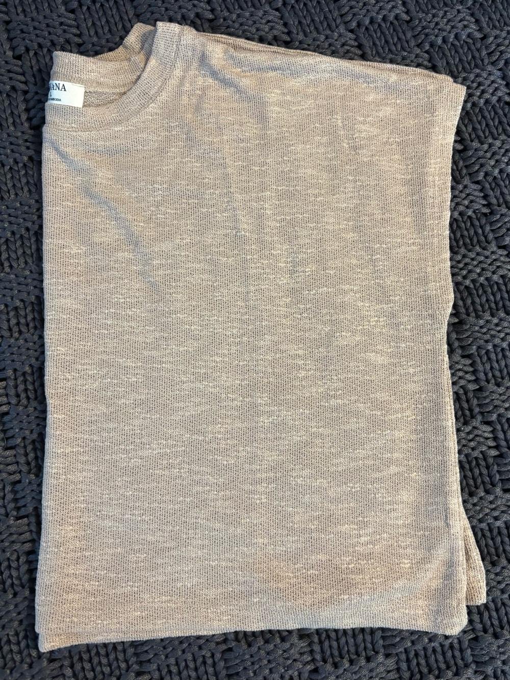 Zenana Outfitters Gray Boxy midi Crop Top - Picture 7 of 14